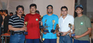 Shri bhavik mehta (best batsman)  shri manish daga (best bowler)  shri rishabh shah man of the series)   shri udit lakdawala (man of the match first semi final